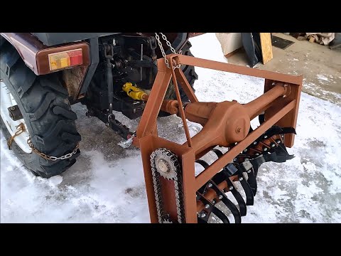 Размеры почвофрезы синтай-160