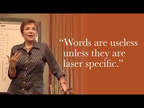 Caroline Myss - A word means nothing unless it’s targeted.
