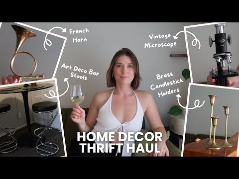 A Cutie Home Decor Thrift Haul & Rant on Buying Second Hand