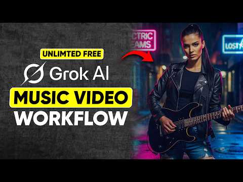 Grok AI + Suno AI: The ULTIMATE AI Music Video Generator Combo!