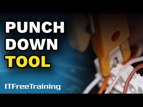 Punch Down Tool - CompTIA A+ 220-1101 – 4.8