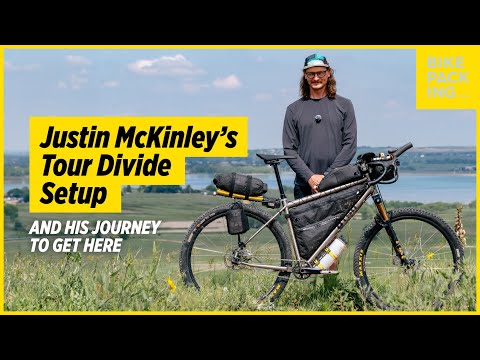 Justin McKinley's 2025 Tour Divide Setup