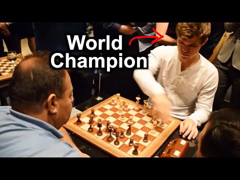 When a Beginner Defeated Magnus Carlsen