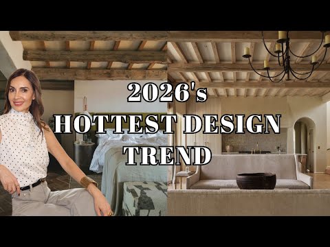 The Next Big Design Trend of 2026: MODERN TUSCAN