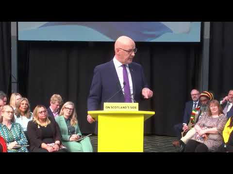 Scottish election 2026: The SNP's manifesto launch