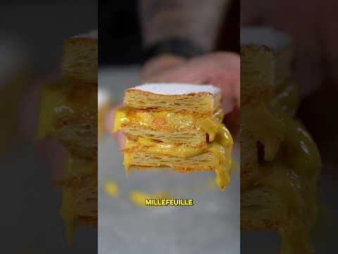 COFFEE ☕️ + VANILLA MILLEFEUILLE #chefromainavril