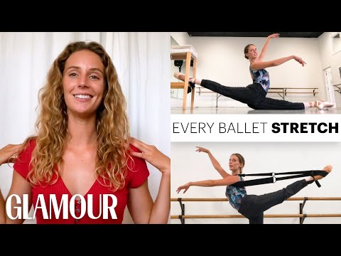 Every Stretch Pro Ballerina Scout Forsythe Does Before and After Class | On Pointe | Glamour