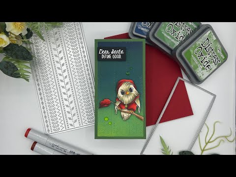 Adding Texture to Background Ink Blended Panel