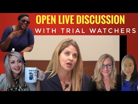 Open Discussion w/Jackie St. Germain, Court Reporter Tracey & Trial Watcher Nadine