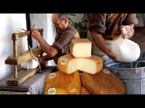 QUESO artesano. Elaboración tradicional (y actual) de este alimento | 1998 | Documental