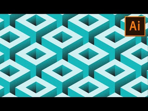 Vector Geometric Background in Illustrator | Adobe Illustrator Tutorial