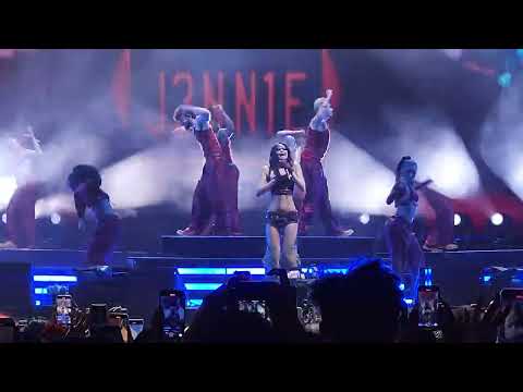 [4K] Jennie at Coachella 2025 - with the IE (way UP)