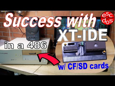 Success with XT-IDE in a 486