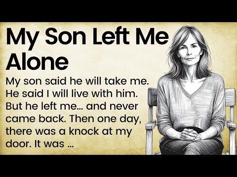 My Son Left Me Alone | Improve your English Level 3 ✅ Graded Reader (B1 - B2 Level) ✅