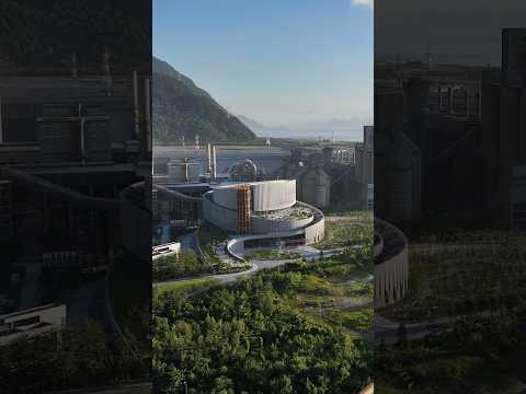 KPF wraps waste incineration plant with spiralling terrace