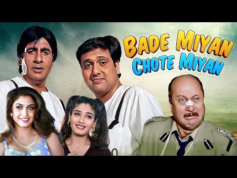 Bade Miyan Chote Miyan (1998) | Full HD Hindi Comedy | Amitabh Bachchan, Govinda | Superhit Comedy