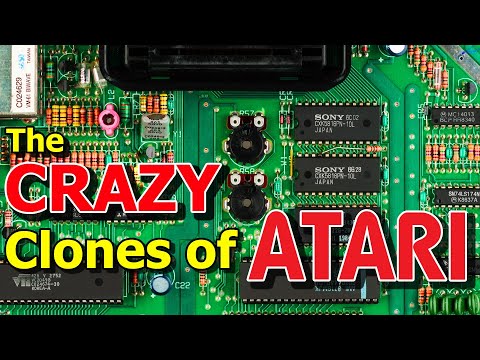 History of Atari's Crazy Clones, Adapters & Consoles of the VCS/2600 (2nd Gen Game Console Hardware)