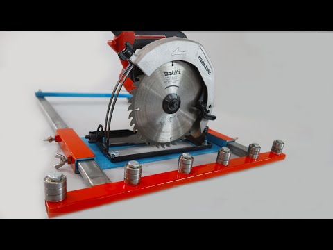 DIY Tool | Make The Most Simple Circular Saw Jig | Homemade Circular Saw Jig