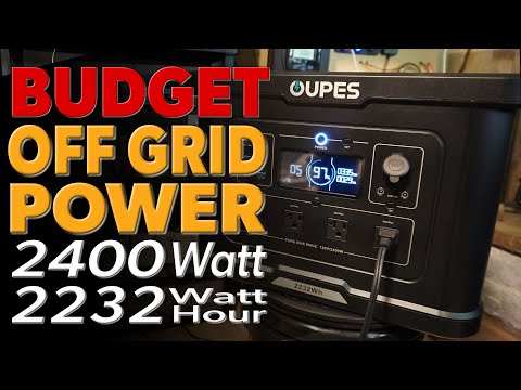 🔋 Oupes Exodus 2400 Review | Best BUDGET POWER STATION for Emergency Preparedness?