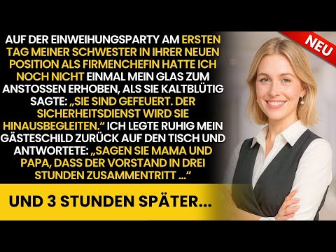 At her inauguration party on her first day in office, she said: "You're fired." Three hours later…