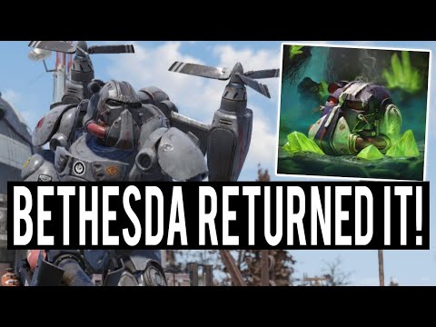 BETHESDA FINALLY RETURNED IT! Fallout 76 Just Got Something You Probably Don't Want to Miss...