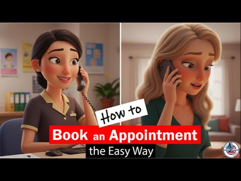 How to make an Appointment in English | Daily Conversation | Learning English Podcast | Slow English