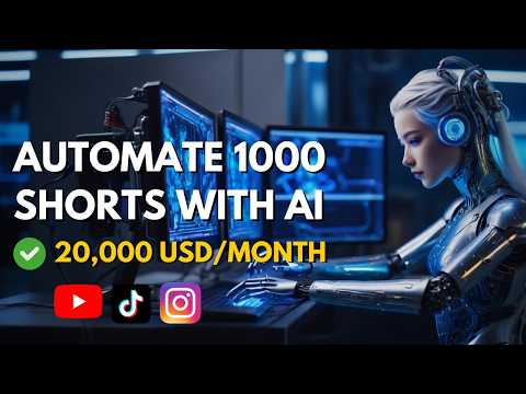 Automate 1000 Viral Shorts Using AI (ChatGPT + Canva + Make.com)