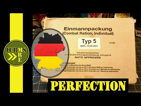 Ration Perfection!! 2020 German 24 hr. EPA Combat Ration, Individual - Type 5