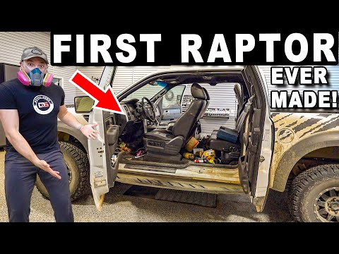Cleaning A Super RARE Ford Raptor! | Disaster Truck Detail | First Clean in 13 Years!