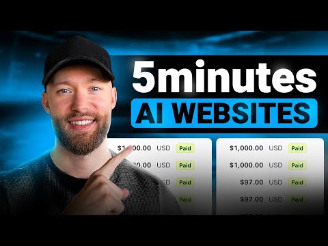 How I Sell AI Websites to Local Businesses (copy my 5min template)