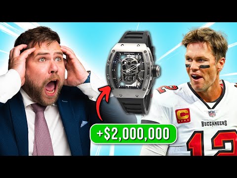 Watch Expert Reveals The Value of Tom Brady's INSANE Watch Collection