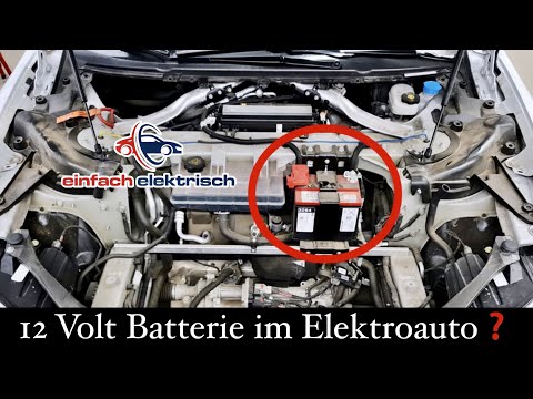 12 Volt Batterie im Elektroauto❓