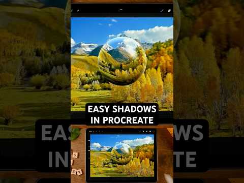 ❍ Easy Shadow in Procreate 🖌️ #SpringOnYoutube #ArtwithFlo