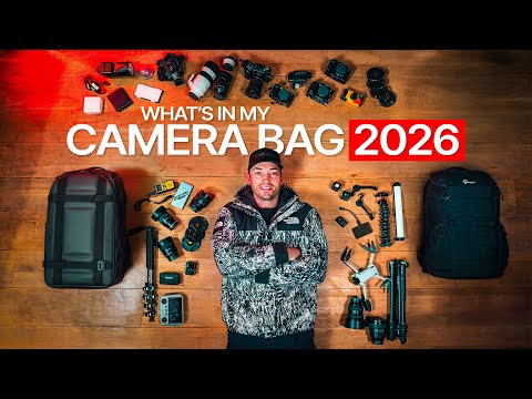 What’s In My Camera Bag For 2026? (Travel, Sports, Wildlife)