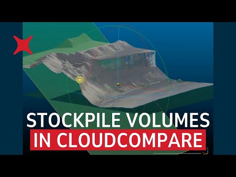 Using CloudCompare for Precise Stockpile Volume Assessments: A Guide