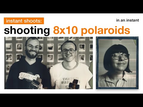 Shooting 8x10 Polaroid film with Kyle from Brooklyn Film Camera [Instant Shoots]