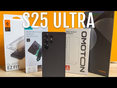These are the 3 Best Screen Protectors | Galaxy S25 Ultra