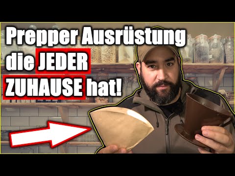 Prepper Ausrüstung für 0 EURO! ✅️ Schau in deine Schränke! Low Budget Krisenvorsorge