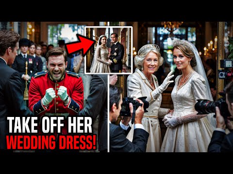 Royal Guard YELLED at Camilla — After She HANDED the Late Queen’s WEDDING DRESS to Her Daughter