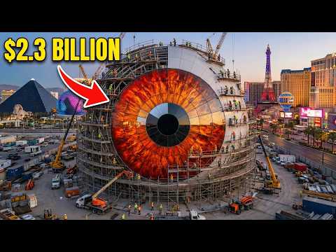 Inside the $2.3B Sphere Las Vegas🇺🇸: How the World's Most Insane LED Megadome Was Built!