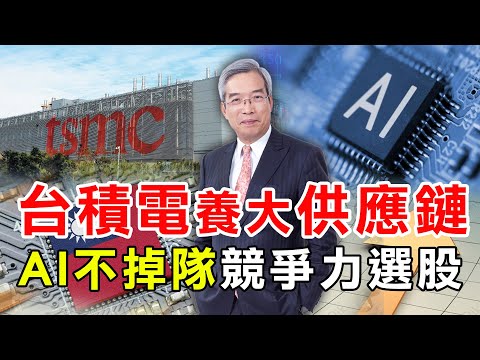 從台積電養大台廠AI供應鏈，競爭力角度選股，有實力公司愈來愈強！鎖定【老謝在先探】。