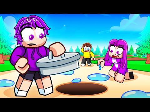 Draining ALL THE WATER in Roblox Build a Boat…