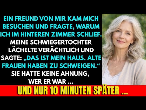 Meine Schwiegertochter Sagte Verächtlich: „Das Ist Mein Haus“… Bis Jener Mann Hereinkam…