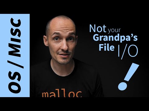 You've probably never accessed a file like this before. (Async IO example)