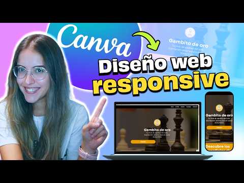 Create your RESPONSIVE website with Canva ✨
