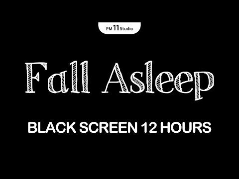 Fall Asleep In a Soft Bed | Sleeping Music for Deep Sleeping | Black Screen