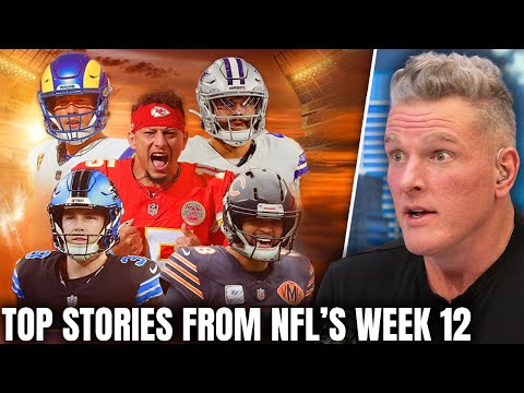 The Top Stories From NFL's Week 12 Games That YOU Need To Know | Pat McAfee Show