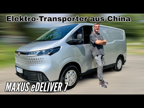 Maxus eDeliver 7: Alternative zu Ford Transit, VW Transporter und Co.? Kastenwagen aus China | Test