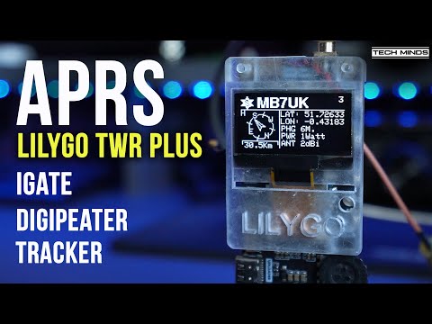 Portable APRS Tracker iGate & Digipeater - New Lilygo TWR Plus Firmware