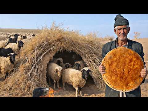 Desert Life in Iran: Baking Bread Without an Oven! (Shepherd Life)